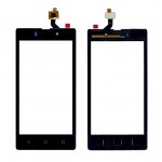 Touch Screen Digitizer For Lyf Flame 8 Black By - Maxbhi Com