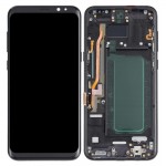 Lcd With Touch Screen For Samsung Galaxy S8 Silver By - Maxbhi Com