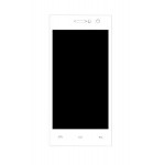 Lcd With Touch Screen For Lava A76 White By - Maxbhi.com