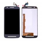 Lcd With Touch Screen For Motorola Moto E3 Power Black By - Maxbhi Com