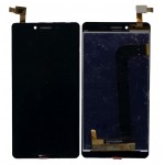 Lcd With Touch Screen For Micromax Canvas 6 Pro Black By - Maxbhi Com