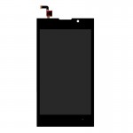 Lcd With Touch Screen For Lava A48 8gb White By - Maxbhi.com