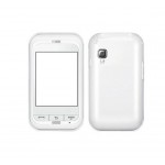Full Body Housing For Samsung C3300k Champ White - Maxbhi Com