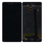 Lcd With Touch Screen For Intex Aqua Shine 4g Black By - Maxbhi Com