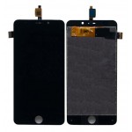 Lcd With Touch Screen For Intex Aqua View Black By - Maxbhi Com