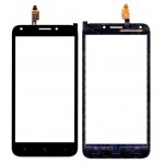 Touch Screen Digitizer For Intex Aqua Strong 5 1 Black By - Maxbhi Com