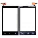 Touch Screen Digitizer For Intex Aqua 3g Pro Q Black By - Maxbhi Com