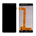 Lcd With Touch Screen For Lava X41 Plus Black By - Maxbhi Com
