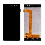 Lcd With Touch Screen For Lava X41 Plus Black By - Maxbhi Com