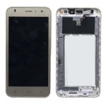 Lcd With Touch Screen For Intex Aqua S3 Champagne By - Maxbhi Com