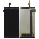 Lcd With Touch Screen For Thl T7 Black By - Maxbhi Com