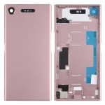 Back Panel Cover For Sony Xperia Xz1 Pink - Maxbhi Com