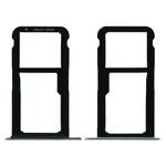 Sim Card Holder Tray For Huawei Y5 2017 Grey - Maxbhi Com