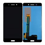 Lcd With Touch Screen For Nokia 6 Black By - Maxbhi Com