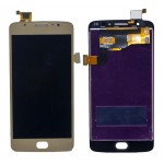 Lcd With Touch Screen For Moto E4 Gold By - Maxbhi Com