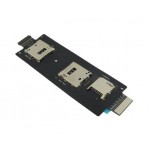 MMC + Sim Connector for Asus Zenfone 2 Laser ZE601KL