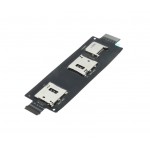 MMC with Sim Card Reader for Asus Zenfone 2 Laser ZE550KL