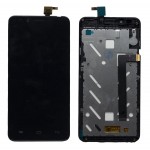 Lcd With Touch Screen For Intex Cloud Style 4g Black By - Maxbhi Com