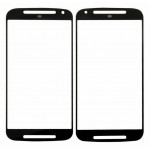 Replacement Front Glass For Motorola Moto G 2nd Gen Black By - Maxbhi Com