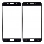 Replacement Front Glass For Samsung Galaxy A5 2016 Black By - Maxbhi Com