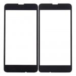 Replacement Front Glass For Nokia Lumia 630 Dual Sim Rm978 Black By - Maxbhi Com