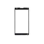 Replacement Front Glass For Sony Xperia Zl C6502 Black By - Maxbhi.com