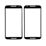 Replacement Front Glass For Motorola Moto X2 Black By - Maxbhi Com