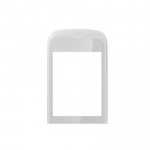 Replacement Front Glass For Nokia C202 Touch And Type White By - Maxbhi.com