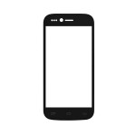 Replacement Front Glass For Intex Aqua Slice Black By - Maxbhi.com
