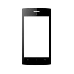 Replacement Front Glass For Karbonn A16 White By - Maxbhi.com