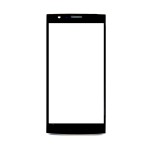 Replacement Front Glass For Karbonn Opium N9 White By - Maxbhi.com