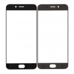 Replacement Front Glass For Oppo R9s Black By - Maxbhi Com