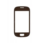 Replacement Front Glass For Samsung Rex 90 S5292 Brown By - Maxbhi.com