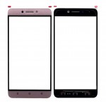 Replacement Front Glass For Leeco Le 2 Rose Gold By - Maxbhi Com