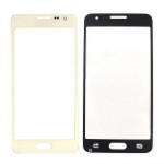 Replacement Front Glass For Samsung Galaxy A3 Gold By - Maxbhi Com