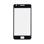 Replacement Front Glass For Samsung I9105 Galaxy S Ii Plus Black By - Maxbhi.com
