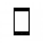 Replacement Front Glass For Spice Xlife 350 Brown By - Maxbhi.com