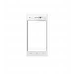 Replacement Front Glass For Videocon Infinium Z40 Quad White By - Maxbhi.com