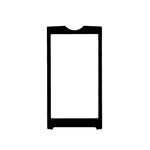 Replacement Front Glass For Sony Ericsson Xperia X10 Black By - Maxbhi.com