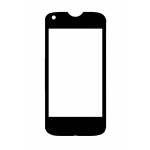 Replacement Front Glass For Celkon Millennium Dazzle Q44 Grey By - Maxbhi.com