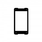 Replacement Front Glass For Micromax X650 Black By - Maxbhi.com