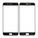 Replacement Front Glass For Oppo R9s Plus Black By - Maxbhi Com