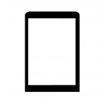 Replacement Front Glass For Yxtel C9 Black By - Maxbhi.com
