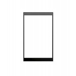 Replacement Front Glass For Sony Ericsson Xperia X1a Silver By - Maxbhi.com