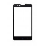 Replacement Front Glass For Zte Redbull V5 V9180 Black By - Maxbhi.com