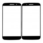Replacement Front Glass For Moto M 64gb Black By - Maxbhi Com
