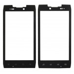 Replacement Front Glass For Motorola Droid Razr Hd Xt926 Black By - Maxbhi Com