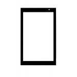 Replacement Front Glass For Acer Iconia Tab A500 Black By - Maxbhi.com
