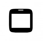 Replacement Front Glass For Zen Z90 White By - Maxbhi.com