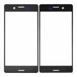 Replacement Front Glass For Sony Xperia X Black By - Maxbhi Com